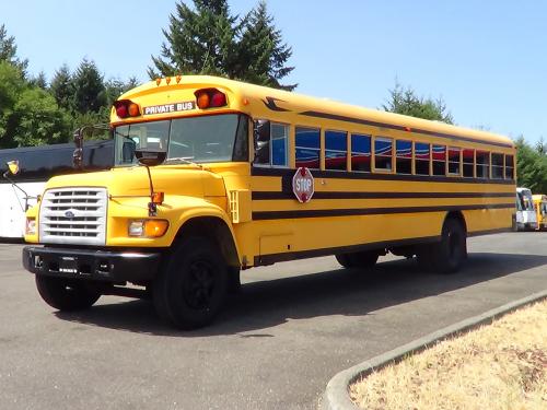 Used 1998 Ford Blue Bird School Bus 72 Passenger B05063
