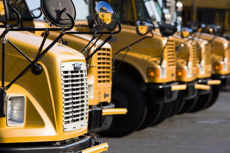 school bus fleet