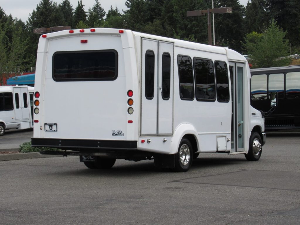 2012 Ford Elkhart 12 Passenger + 2 Wheelchair Shuttle Bus - S94366 ...