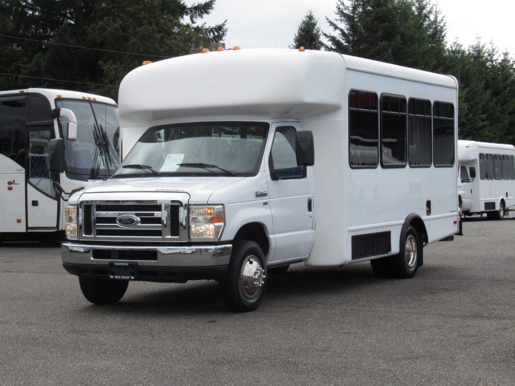 2009 Ford Starcraft Allstar 12 Passenger + 2 Wheelchair Shuttle Bus ...