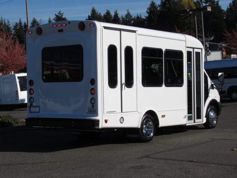 2019 Ford Starcraft Starlite 8 Passenger + 2 Wheelchairs Shuttle Bus ...