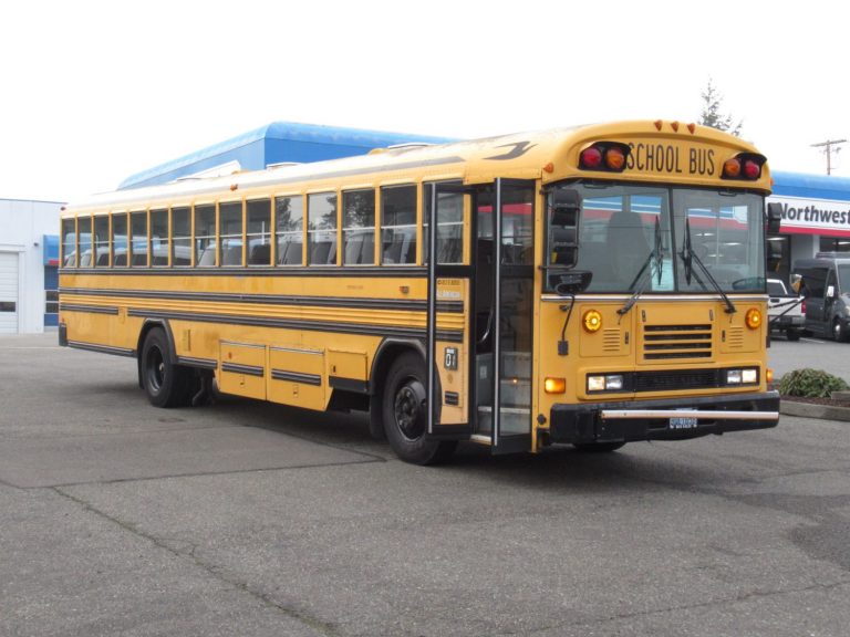 2001 Bluebird All American 84 Passenger School Bus B99815 Northwest