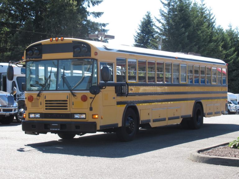 bluebird school bus driver seat