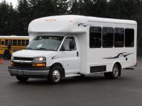 2020 Chevrolet Allstar 14 Passenger + Rear Luggage Shuttle Bus