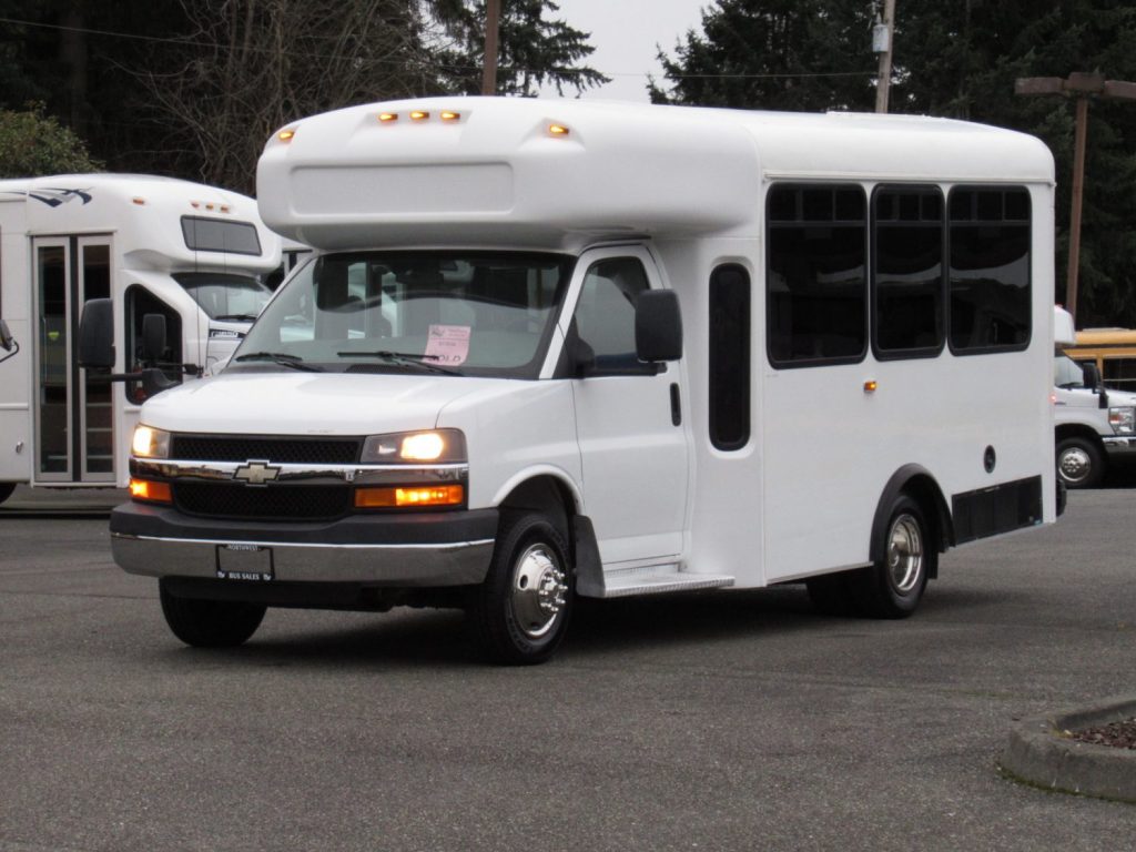 2008 Chevy Arboc Sprit of Freedom 14 Passenger ADA Shuttle Bus – S17636 ...