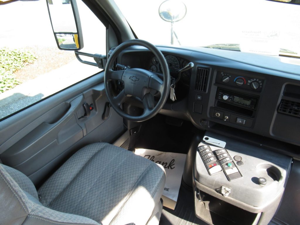 2006 Chevrolet Girardin 12 Passenger + 1 Wheelchair Type-A School Bus ...