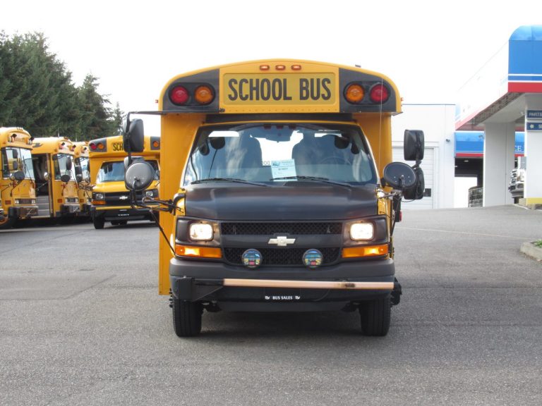 2012 Chevrolet Thomas 4x4 24 Passenger 4 Wheel Drive School Bus