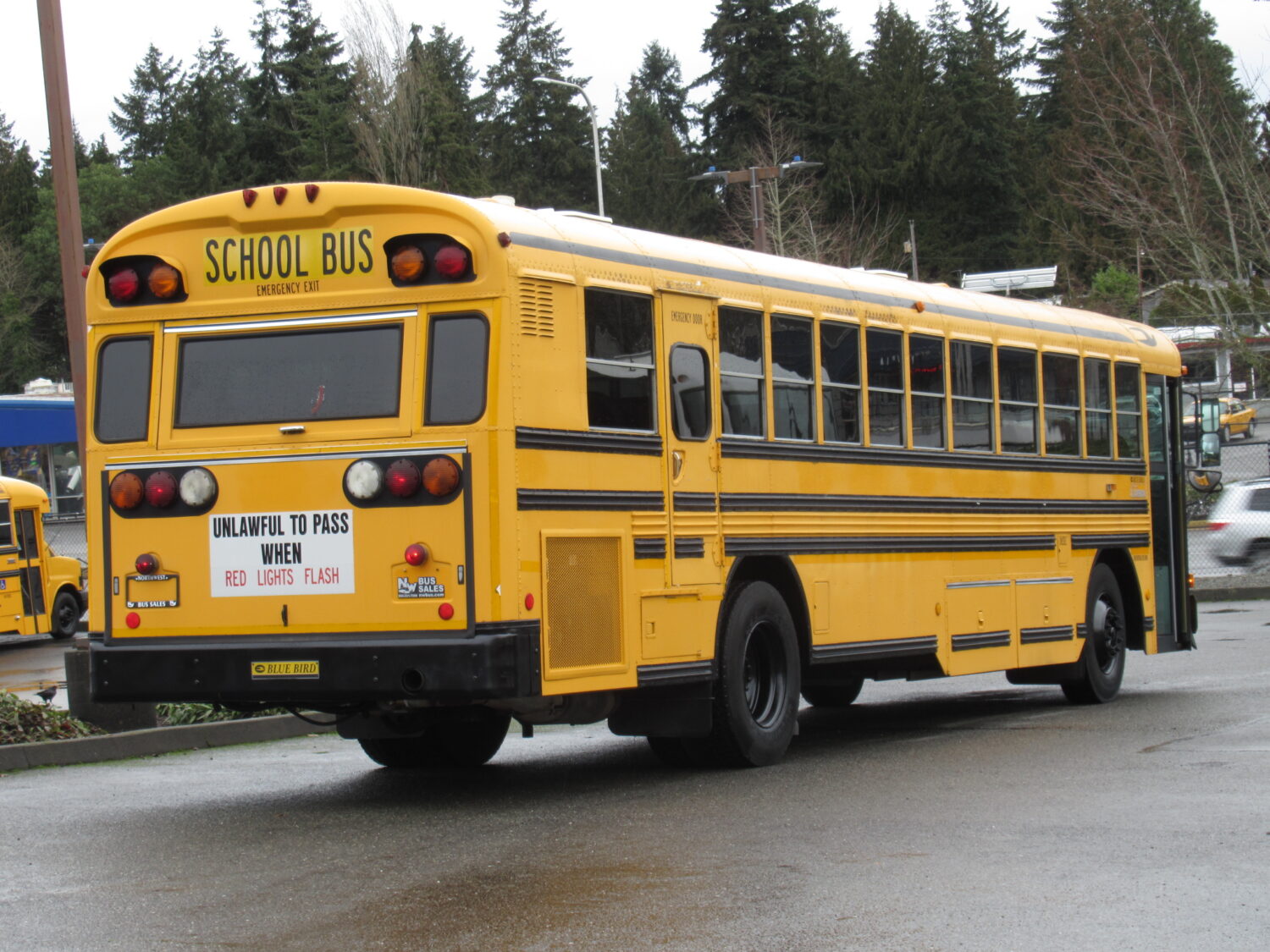 2001 Blue Bird All American 78 Passenger School Bus - B98696 