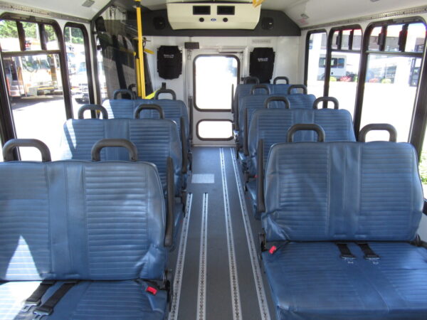 2012 Chevrolet Eldorado 14 Passenger ADA Shuttle Bus - Seats