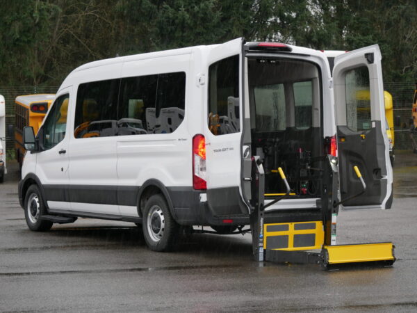 New 2026 Ford Transit Prime-Time 9 Passenger ADA Van - S70123
