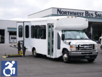 New 2025 HLE Coach 14 Passenger ADA Shuttle Bus - S33034