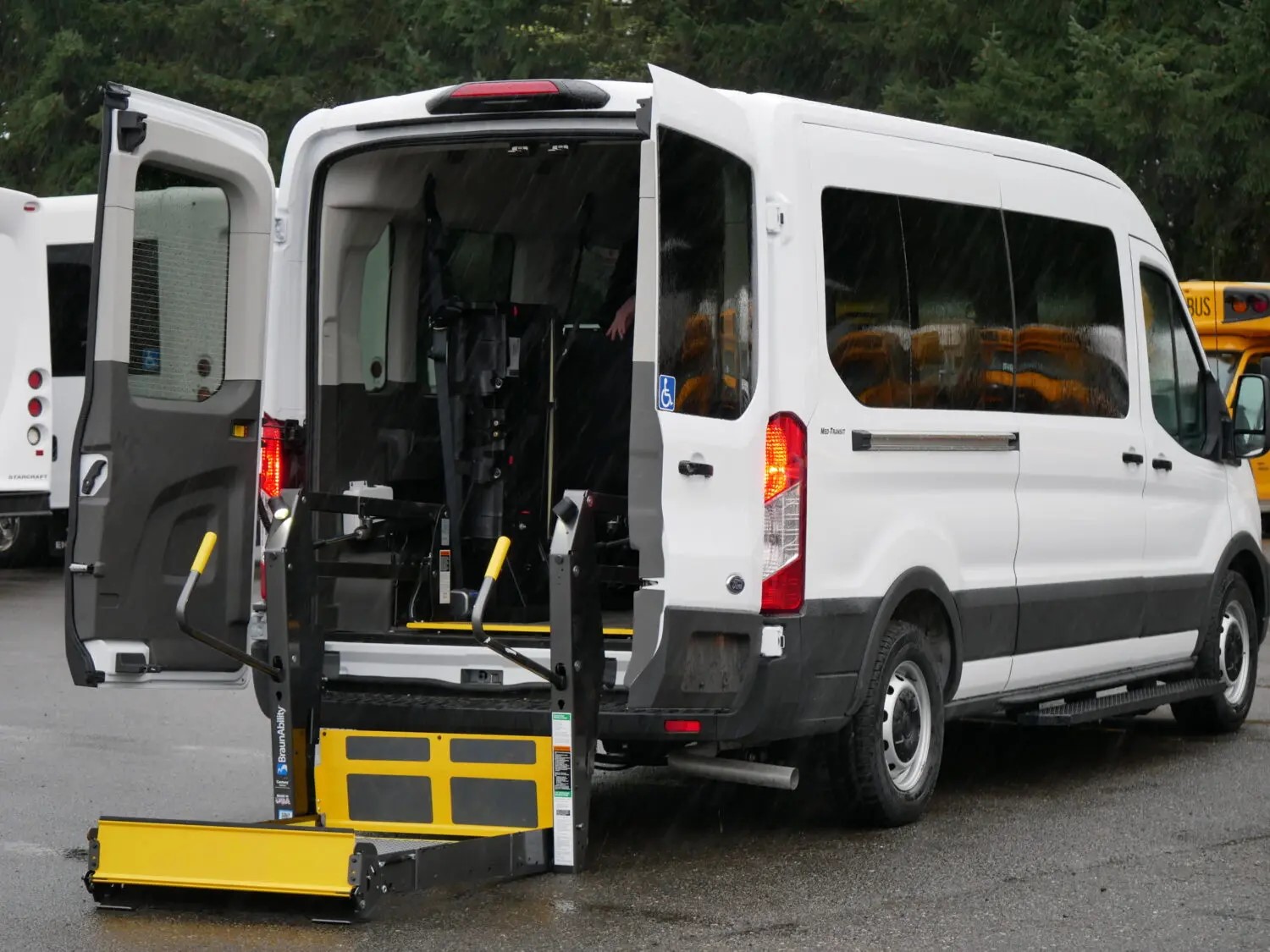 2025 Ford Transit Prime-Time 9 Passenger ADA Van