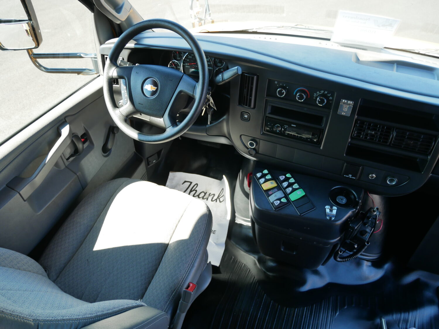 2017 Chevrolet Girardin 14 Passenger School Bus - B08873 - Image 5