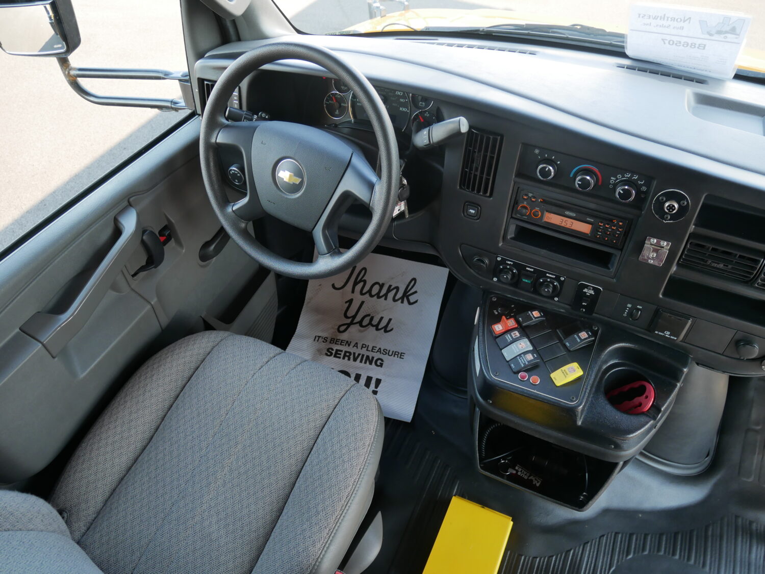 2016 Chevrolet Starcraft Quest 26 Passenger School Bus - B86507 - Image 5