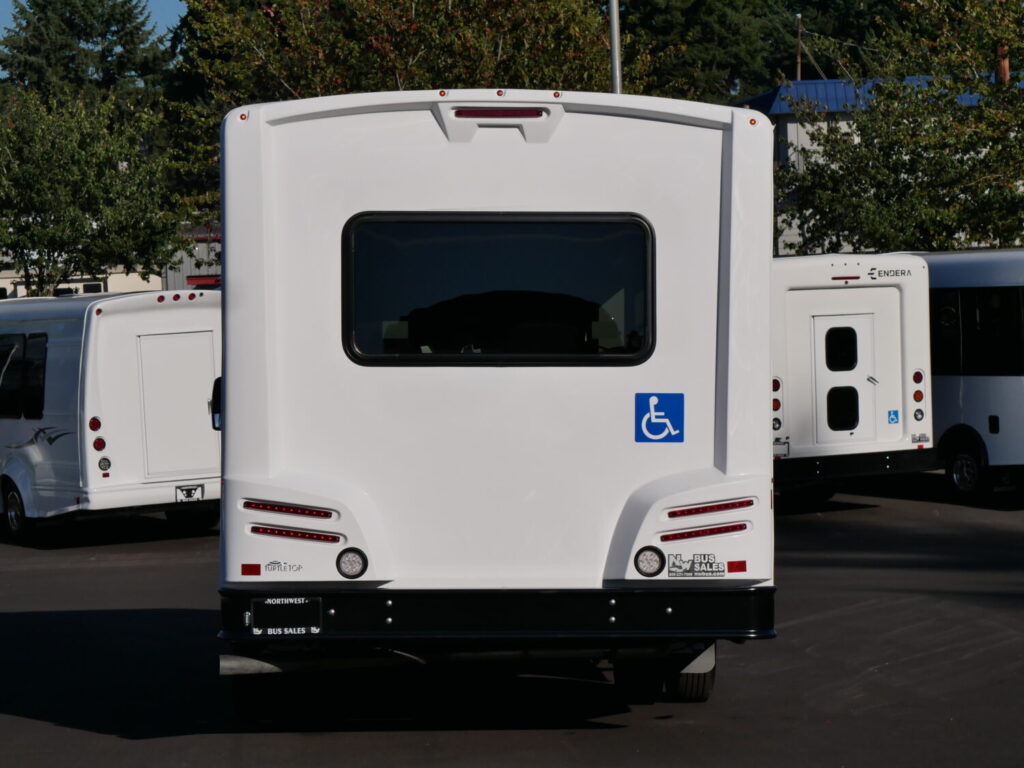 New 2026 Ford Turtle Top 14 Passenger ADA Shuttle Bus - S30312 ...