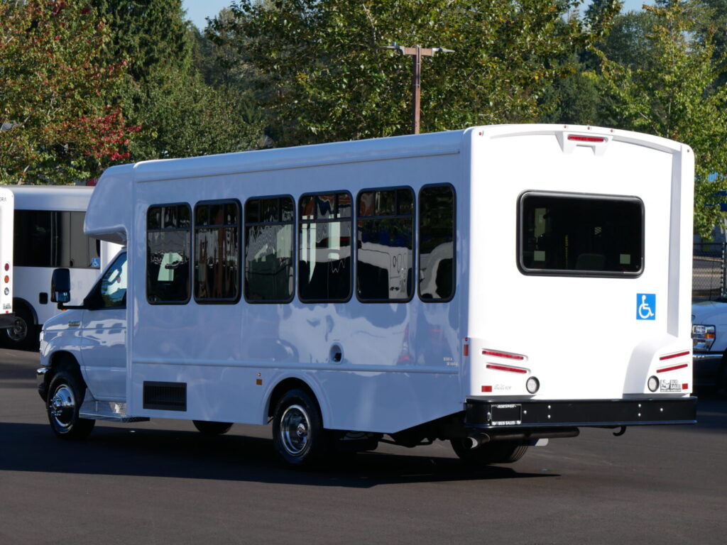 New 2026 Ford Turtle Top 14 Passenger ADA Shuttle Bus - S30312 ...