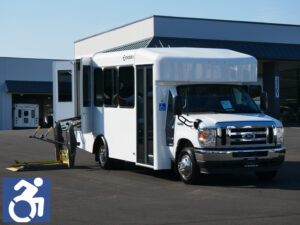2026 Ford Endera 14 Passenger Wheelchair ADA Shuttle Bus - S25299