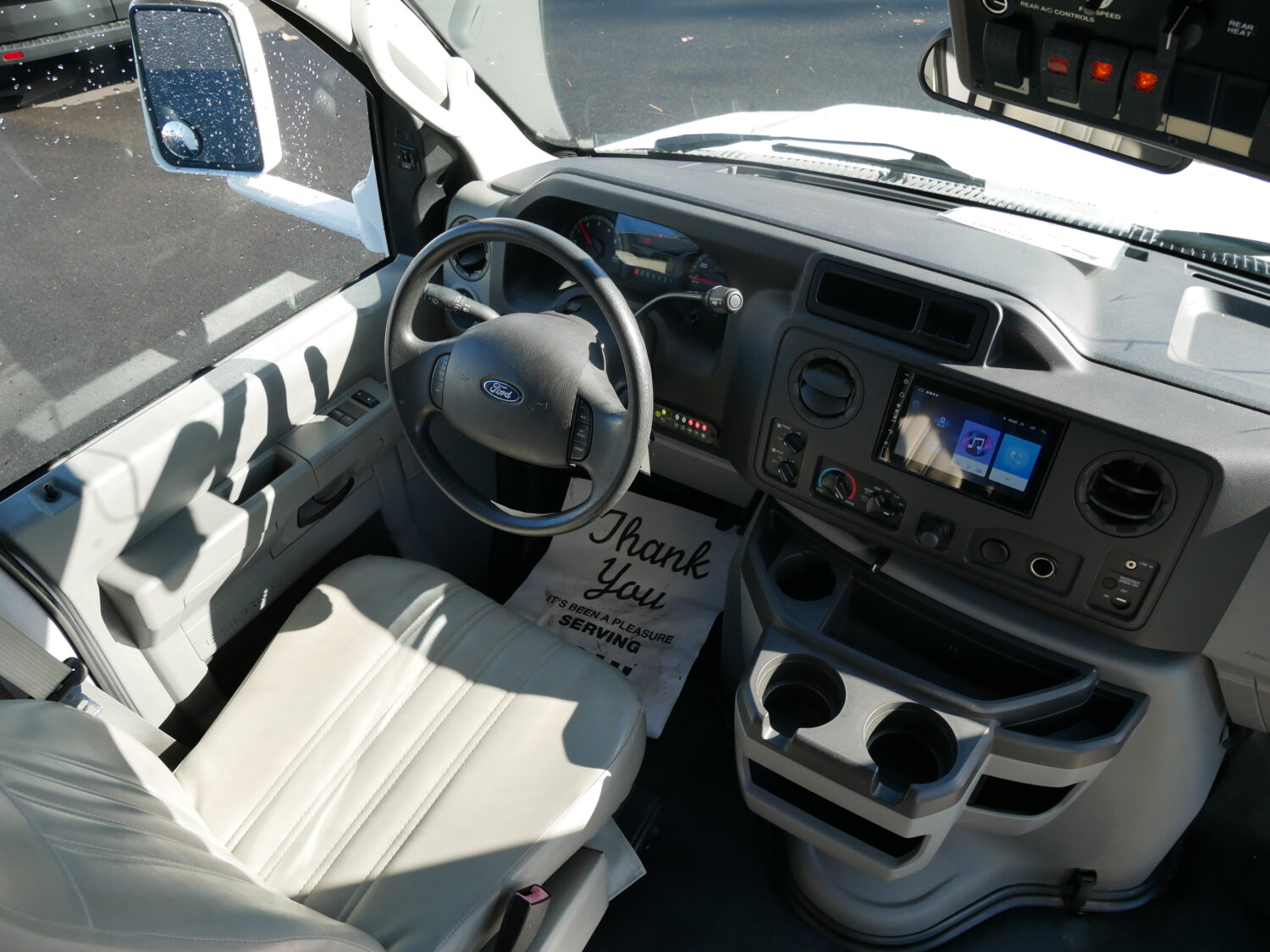 2012 Ford Turtle Top Odyssey 20 Passenger ADA Shuttle Bus - S87231 - Image 5