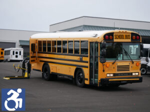 2013 Blue Bird All American 20 Passenger + 2  Wheelchair ADA School Bus - B89619