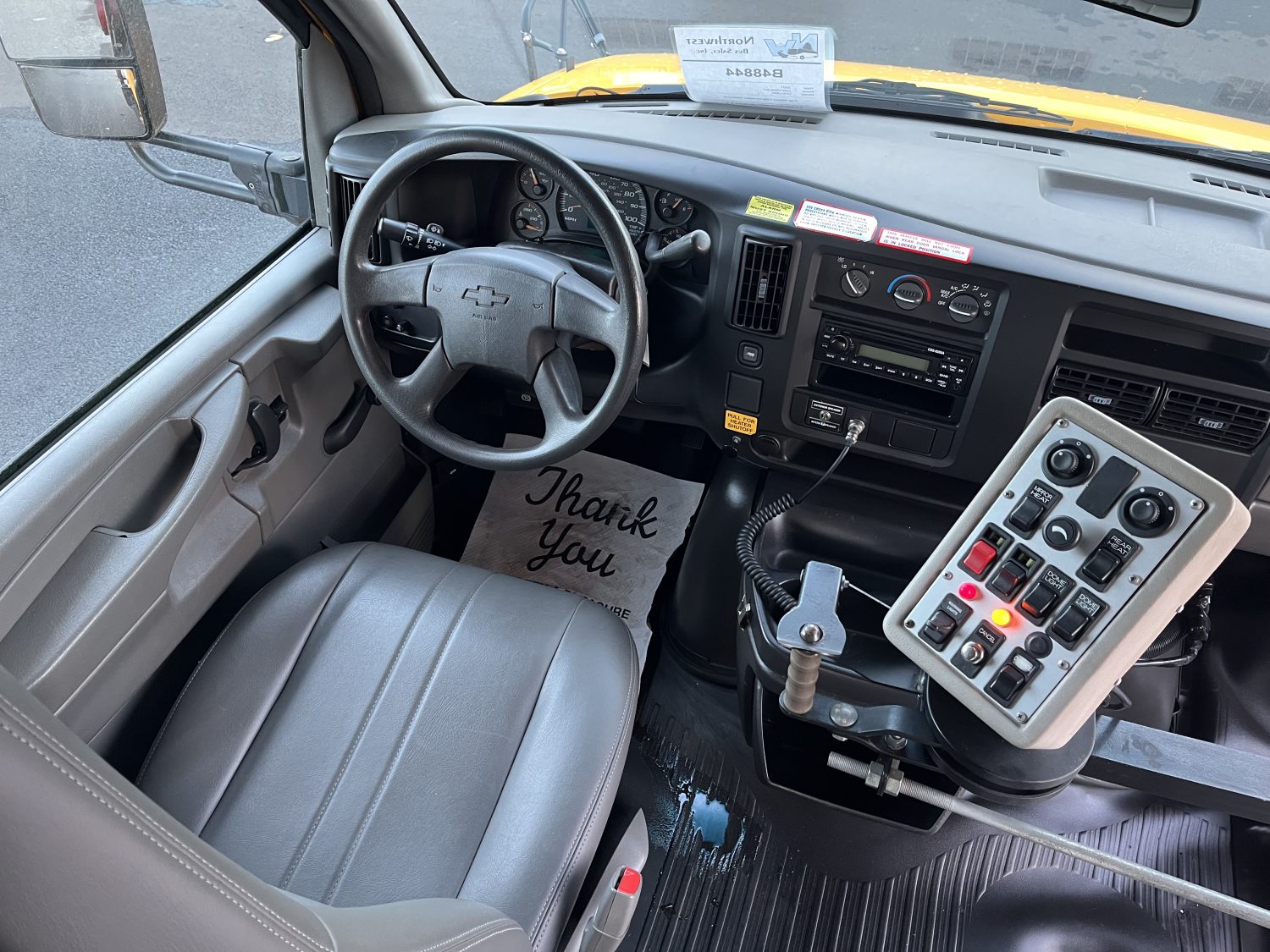 2007 Chevrolet Collins 20 Passenger School Bus - B48844 - Image 5