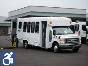 2017 Ford Diamond VIP 2500 18 Passenger ADA Shuttle Bus - S07374