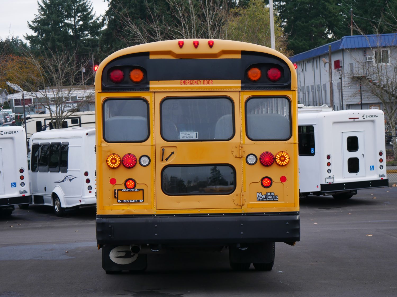 2011 Blue Bird Vision 71 Passenger School Bus - B78890 - Image 11