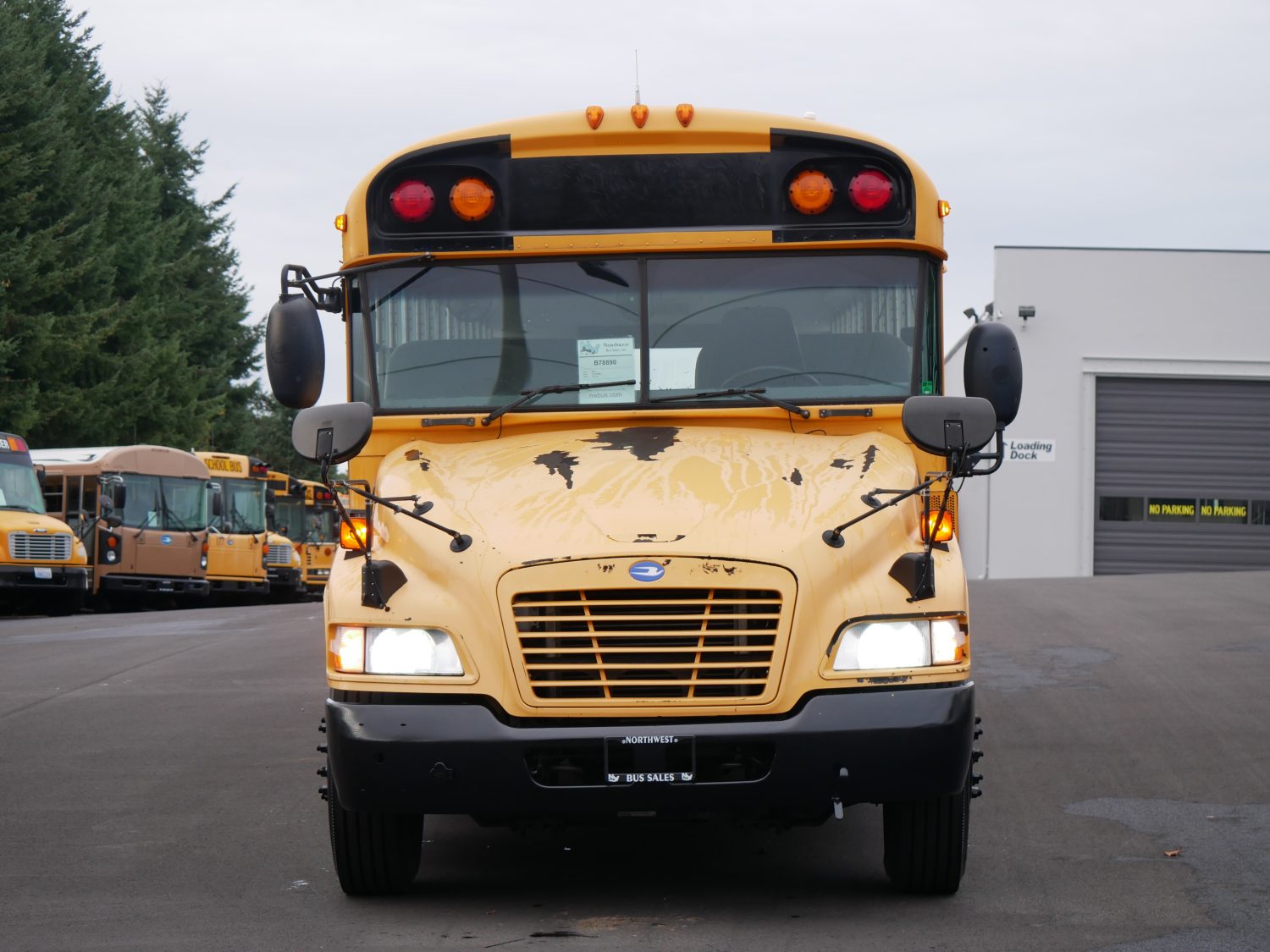 2011 Blue Bird Vision 71 Passenger School Bus - B78890 - Image 12