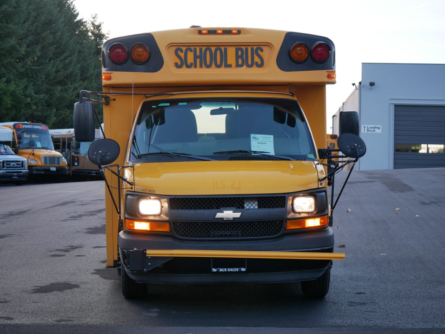 2007 Chevrolet Collins 20 Passenger School Bus - B48844 - Image 12