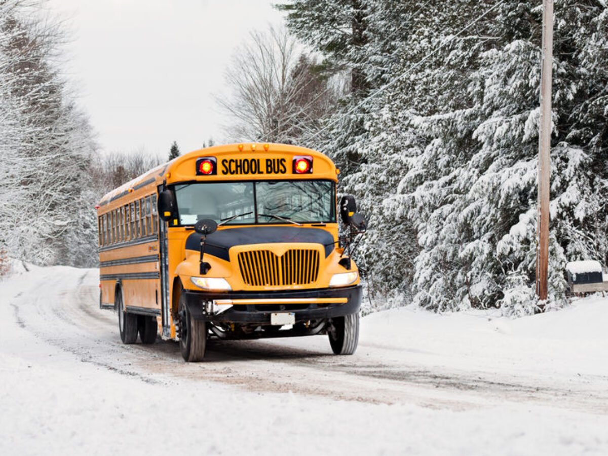 Must Have Winter Safety Features for School Buses | Northwest Bus