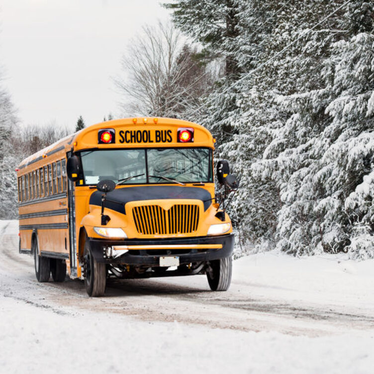 Must Have Winter Safety Features for School Buses | Northwest Bus