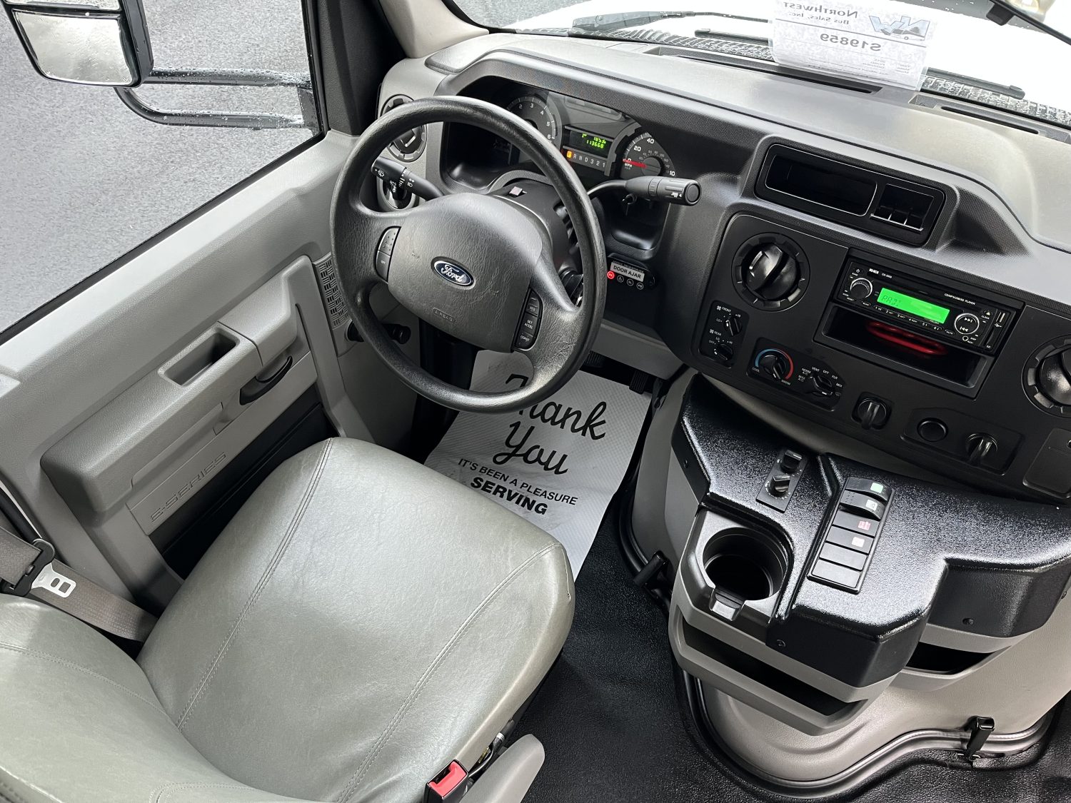 2015 Ford Goshen 10 Passenger + 2 Wheelchair ADA Shuttle Bus - S19859 - Image 5