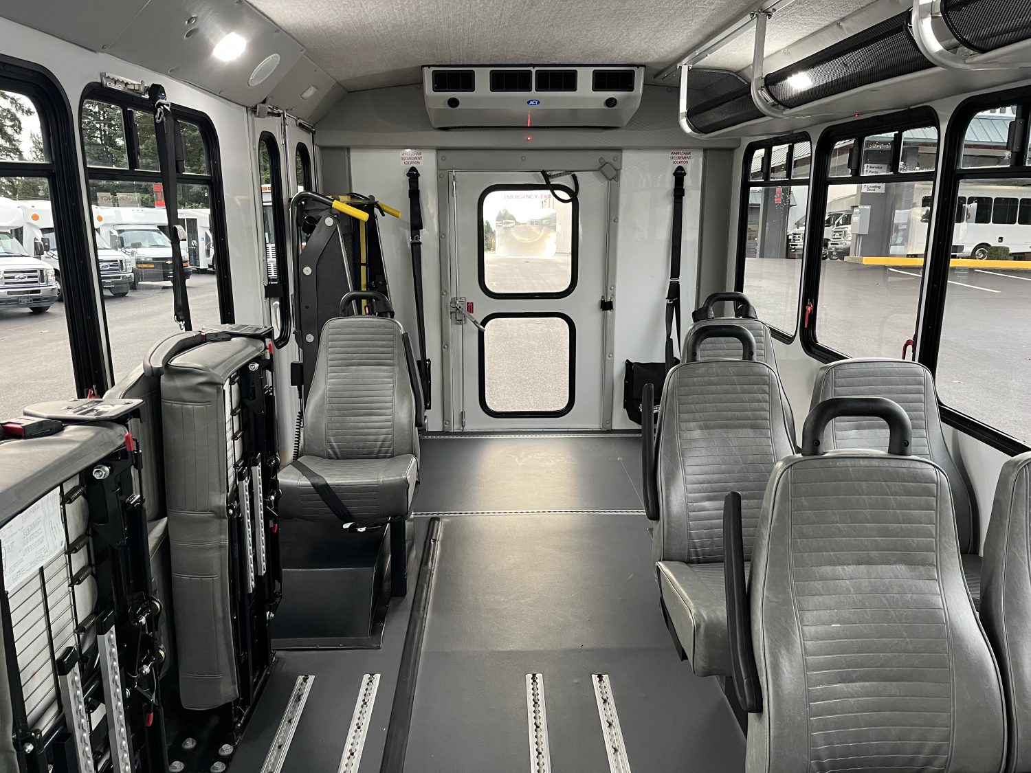 2015 Ford Goshen 10 Passenger + 2 Wheelchair ADA Shuttle Bus - S19859 - Image 6