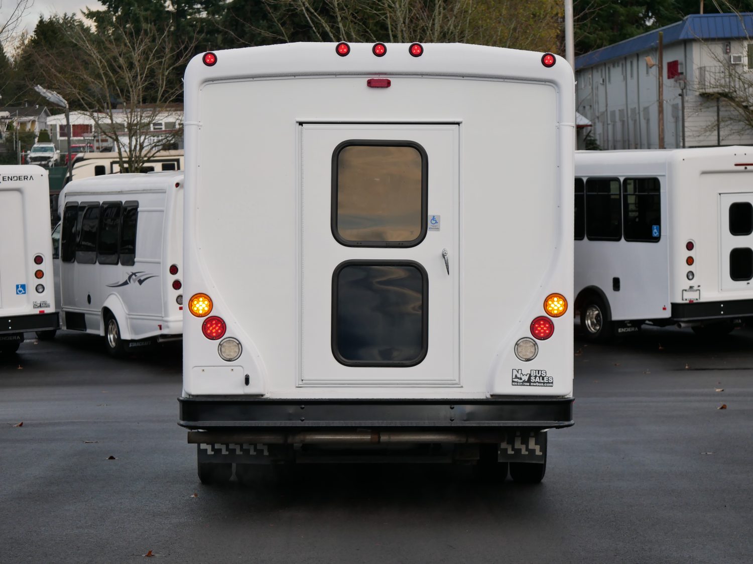 2015 Ford Goshen 10 Passenger + 2 Wheelchair ADA Shuttle Bus - S19859 - Image 11