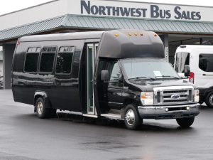 2012 Ford Ameritrans 24 Passenger + Rear Luggage Shuttle Bus - S16439