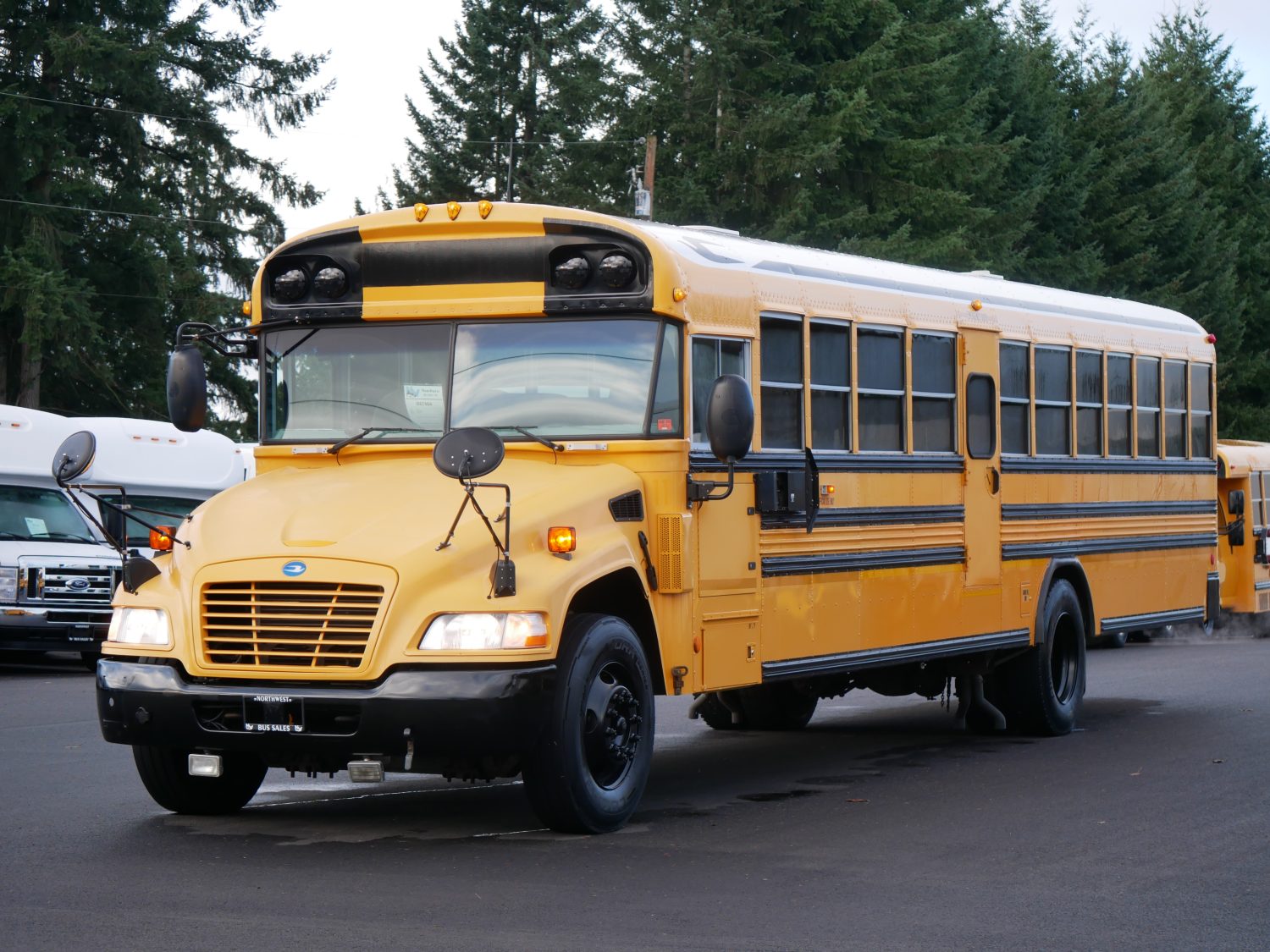 2010 Blue Bird Vision 72 Passenger School Bus - B67464 - Image 2