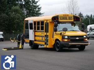 2016 Chevrolet Thomas 8 Passenger + 2 Wheelchair ADA School Bus - B62768