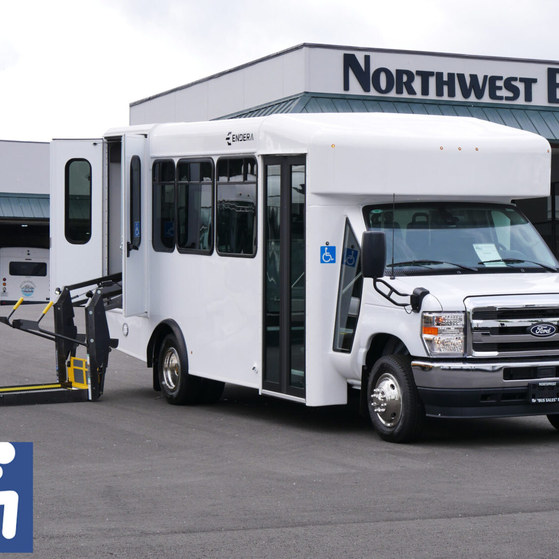 New 2026 Ford Endera 12+2, 10+3 or 8+4 ADA Shuttle Bus - S06225