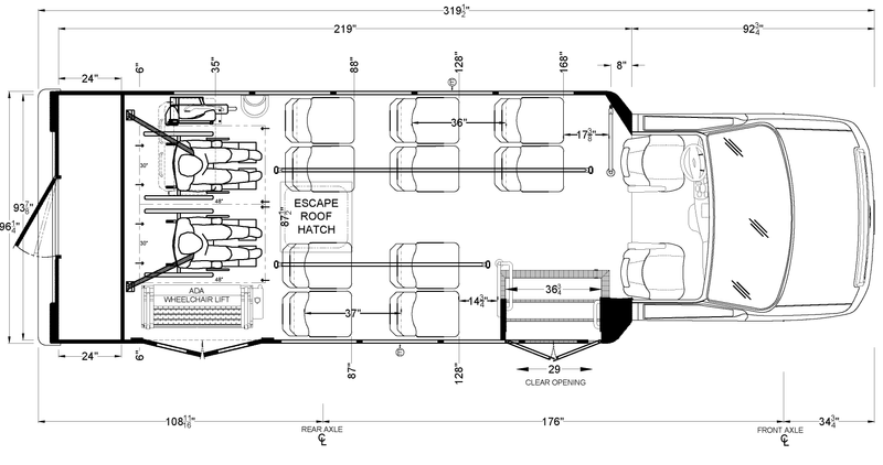 Odyssey 13 Passenger with Wheelchair Access