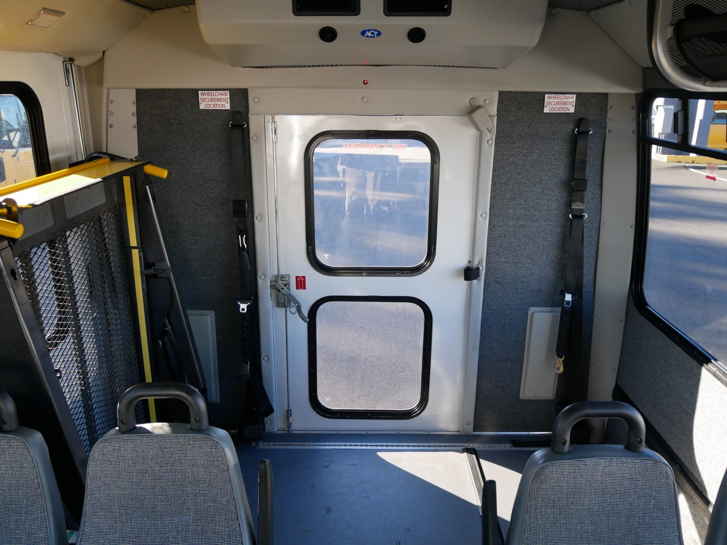 2012 Ford Goshen 12 Passenger + 2 Wheelchair ADA Shuttle Bus - S24607 - Image 7