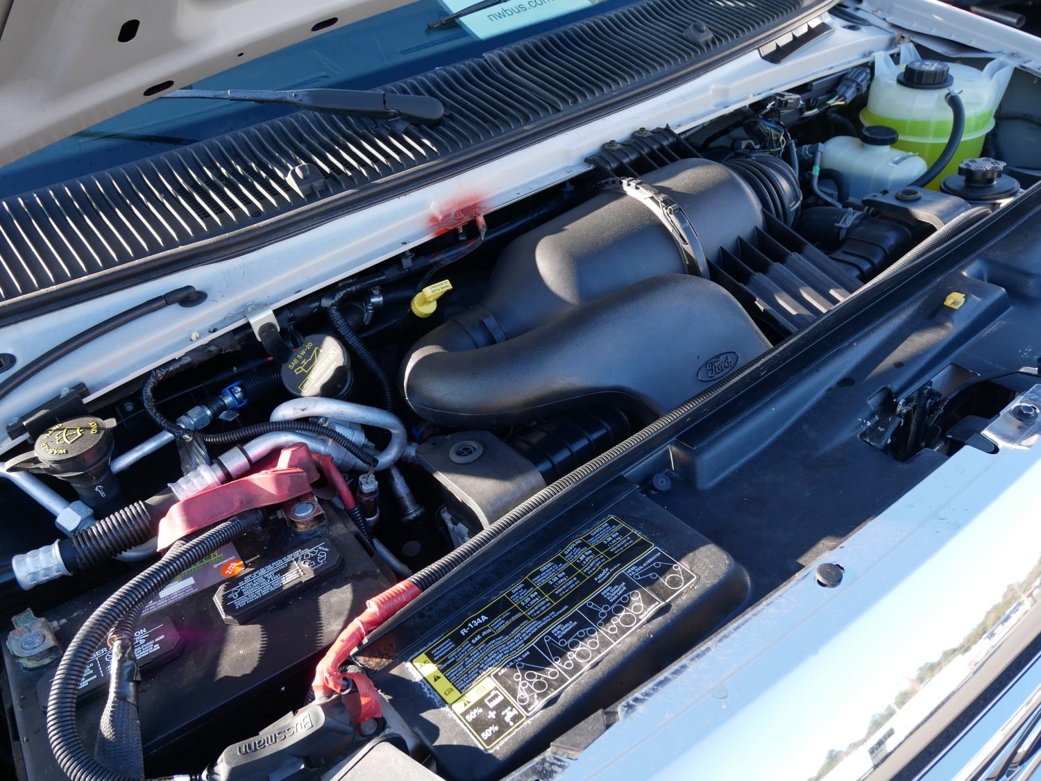 2012 Ford Goshen 12 Passenger + 2 Wheelchair ADA Shuttle Bus - S24607 - Image 10