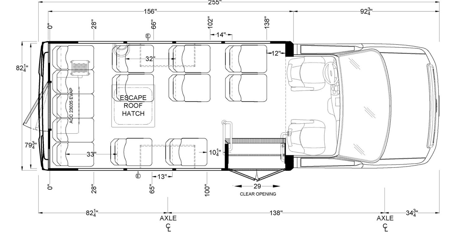 VanTerra 14 Passenger with Co-Pilot
