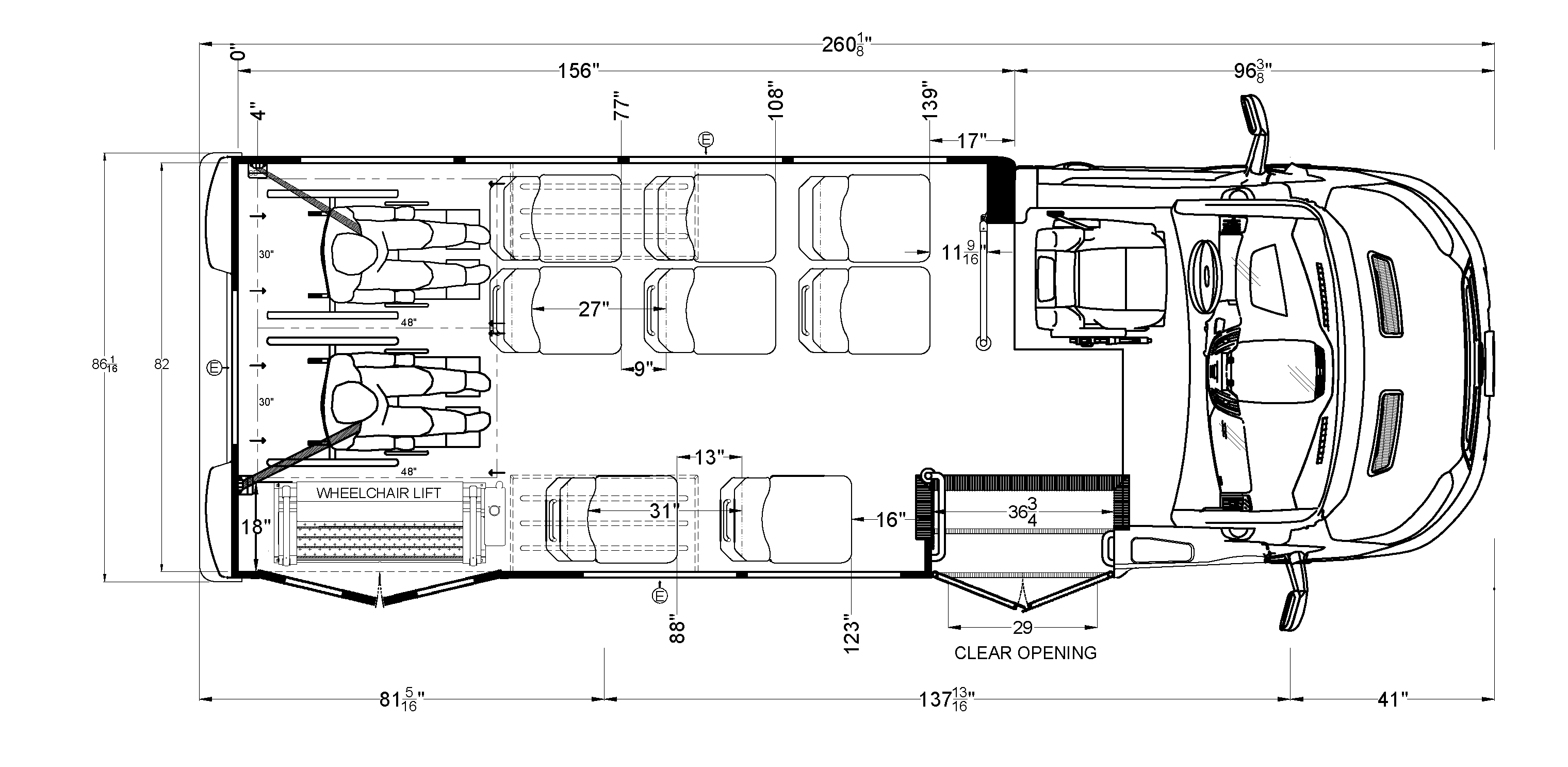 Terra Transit LD 10 Passenger with Wheelchair Access