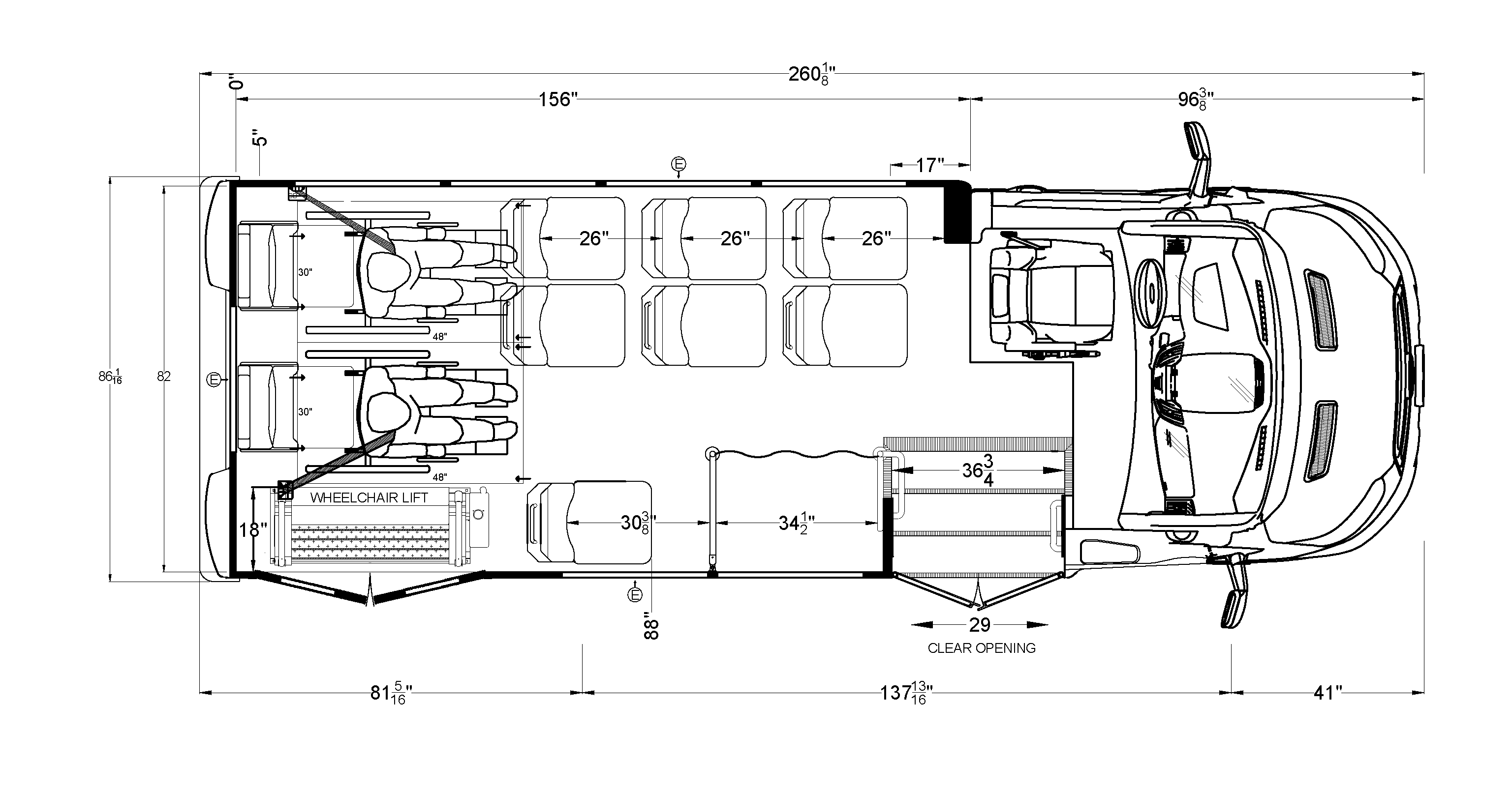 Terra Transit LD 9 Passenger with Wheelchair Access