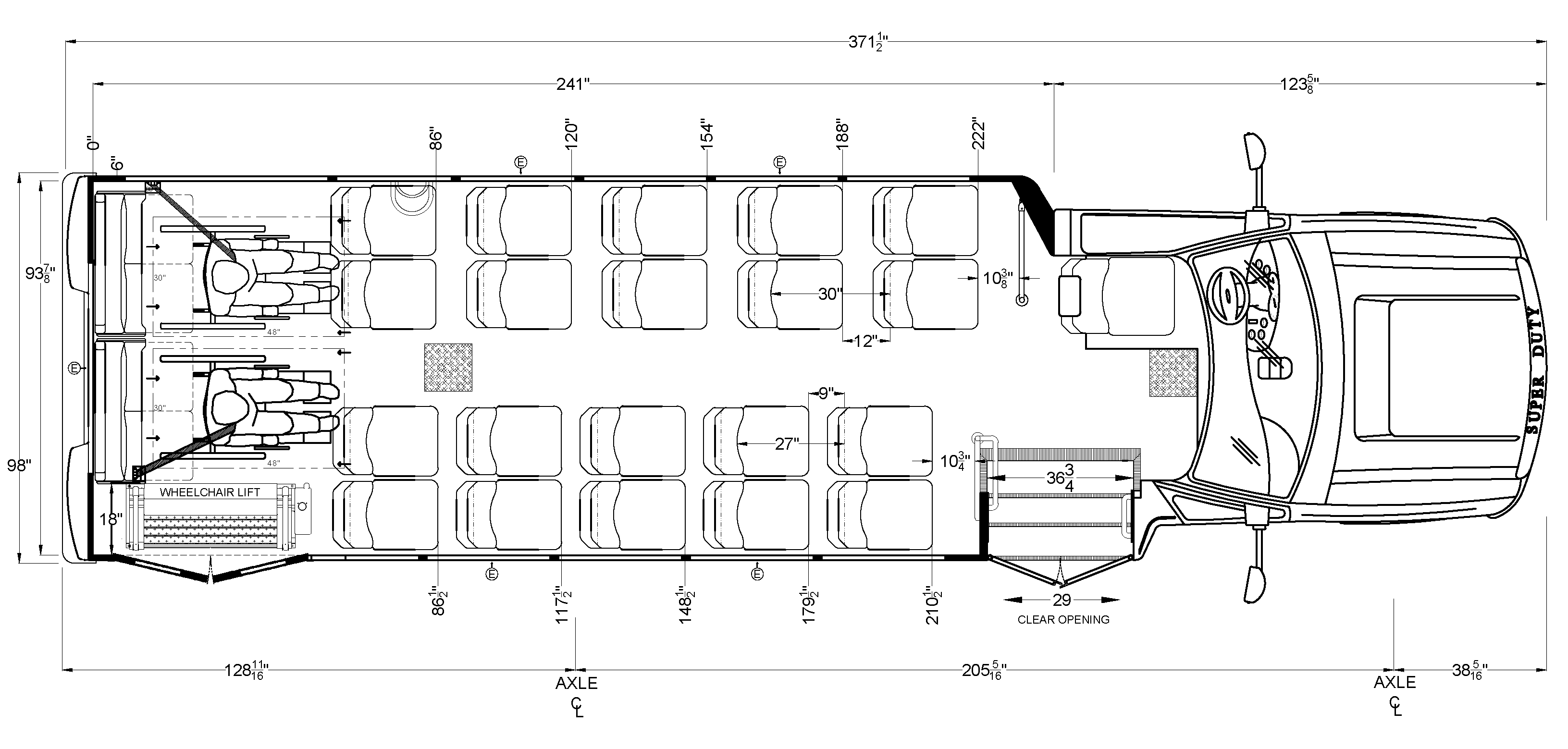 Terra Transit HD 24 Passenger with Wheelchair Access