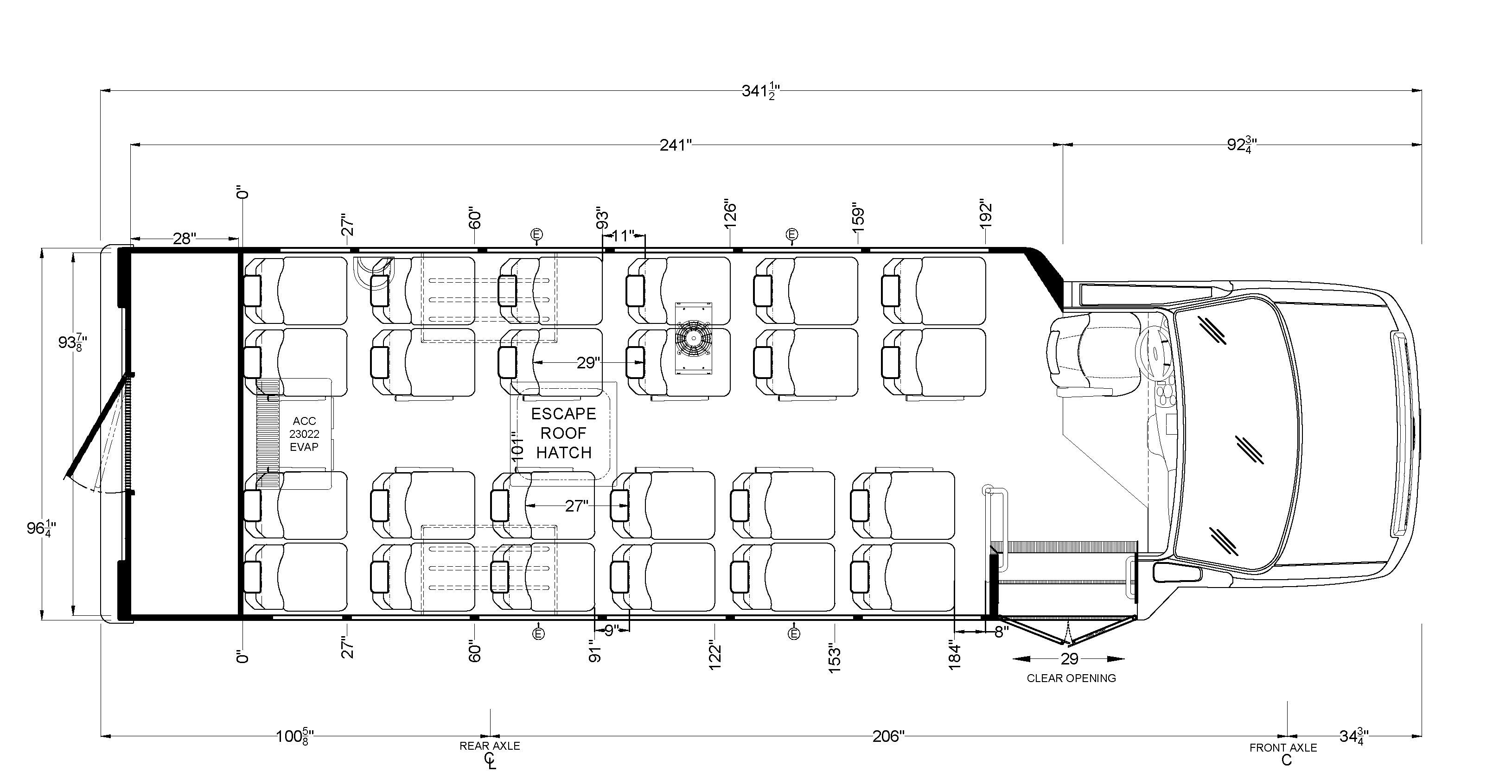 Terra Transit MD 24 Passenger with Rear Luggage