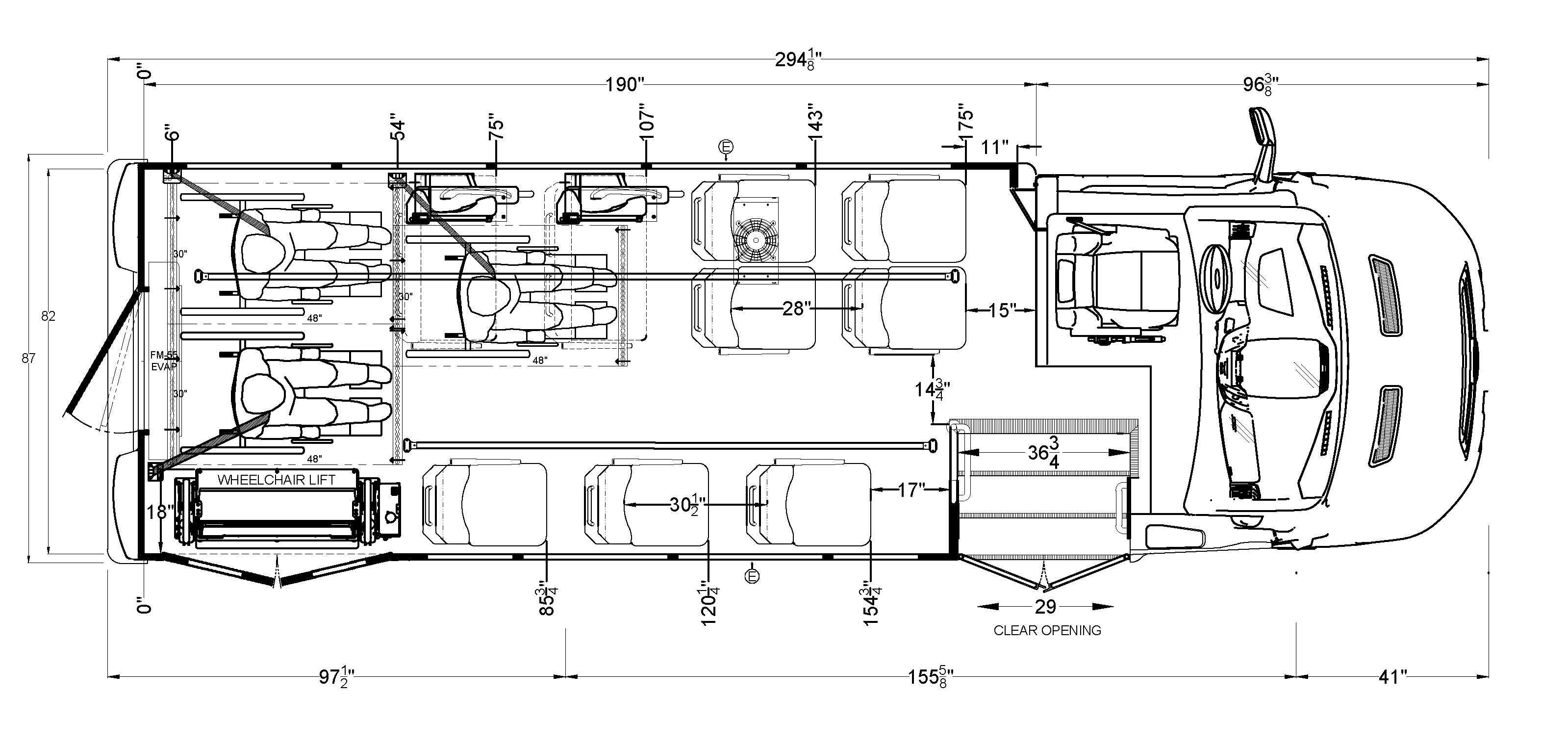 Terra Transit LD 11 Passenger with Wheelchair Access