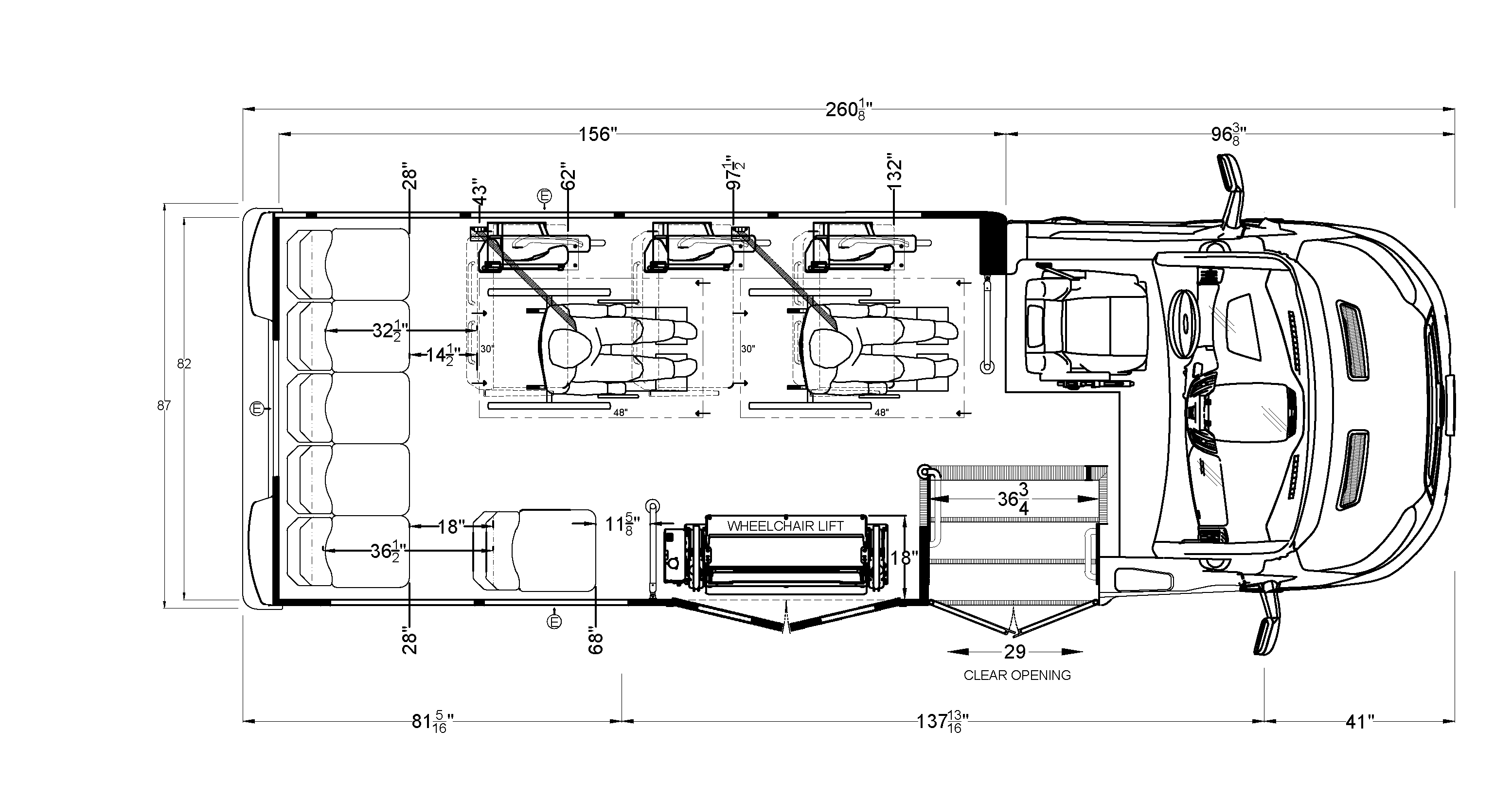 Terra Transit LD 6 Passenger with Wheelchair Access