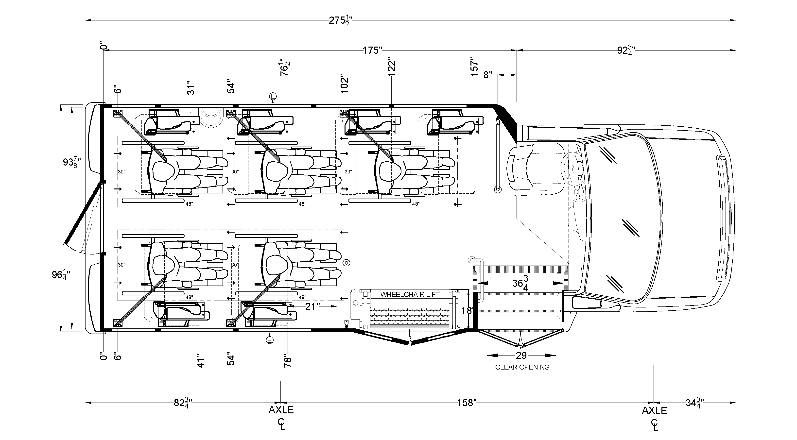 Terra Transit MD 5 Passenger with Wheelchair Access