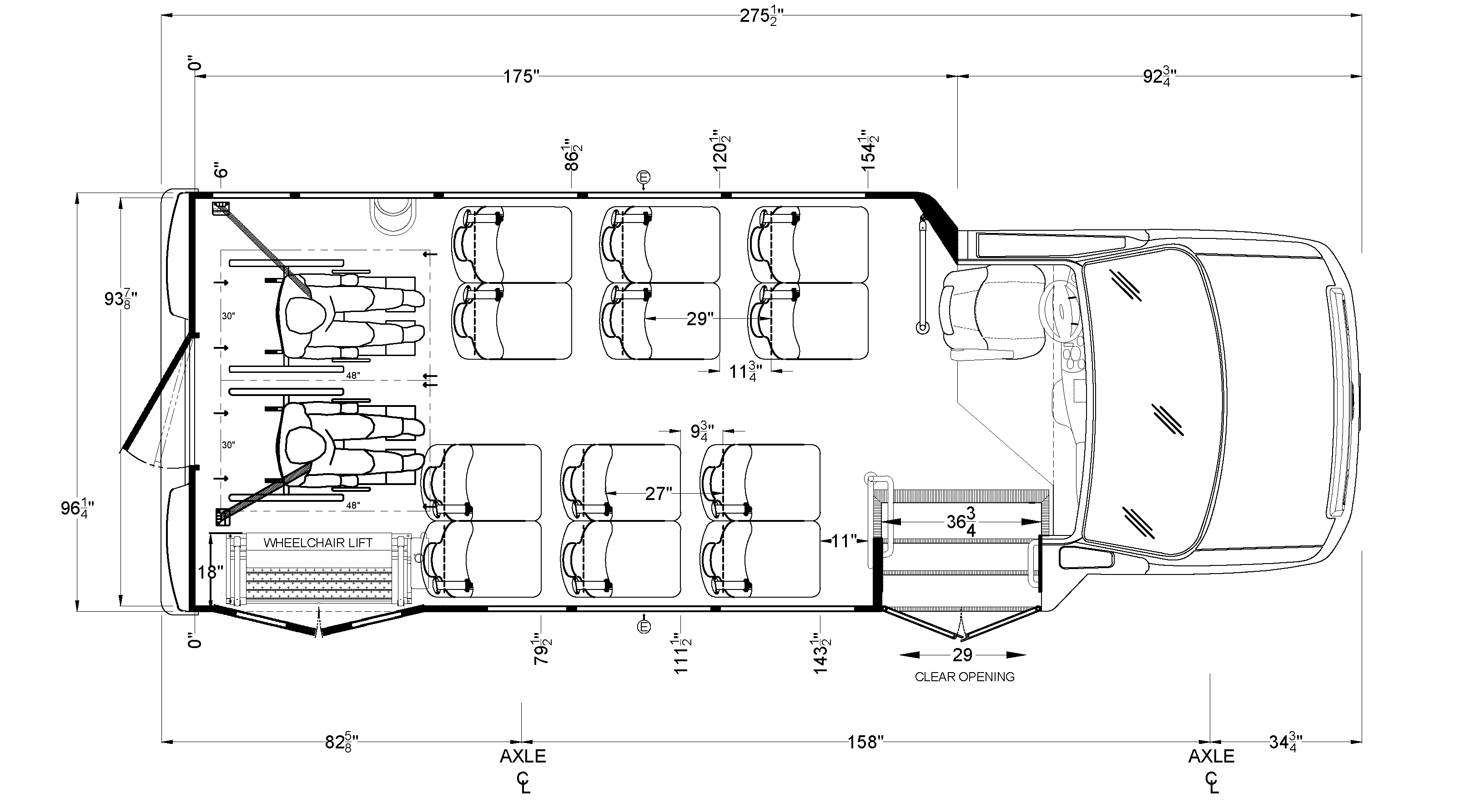 Terra Transit MD 12 Passenger with Wheelchair Access