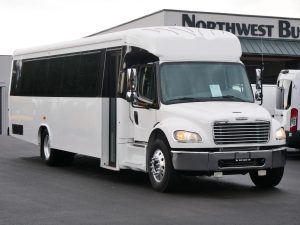 2018 Freightliner M2 ECD 36 Passenger + Rear Luggage Shuttle - SL3297
